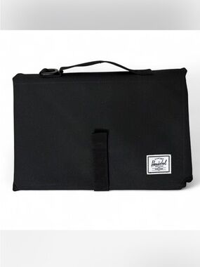 Herschel Supply Company Black Men's Toiletry Dopp Kit with Handle